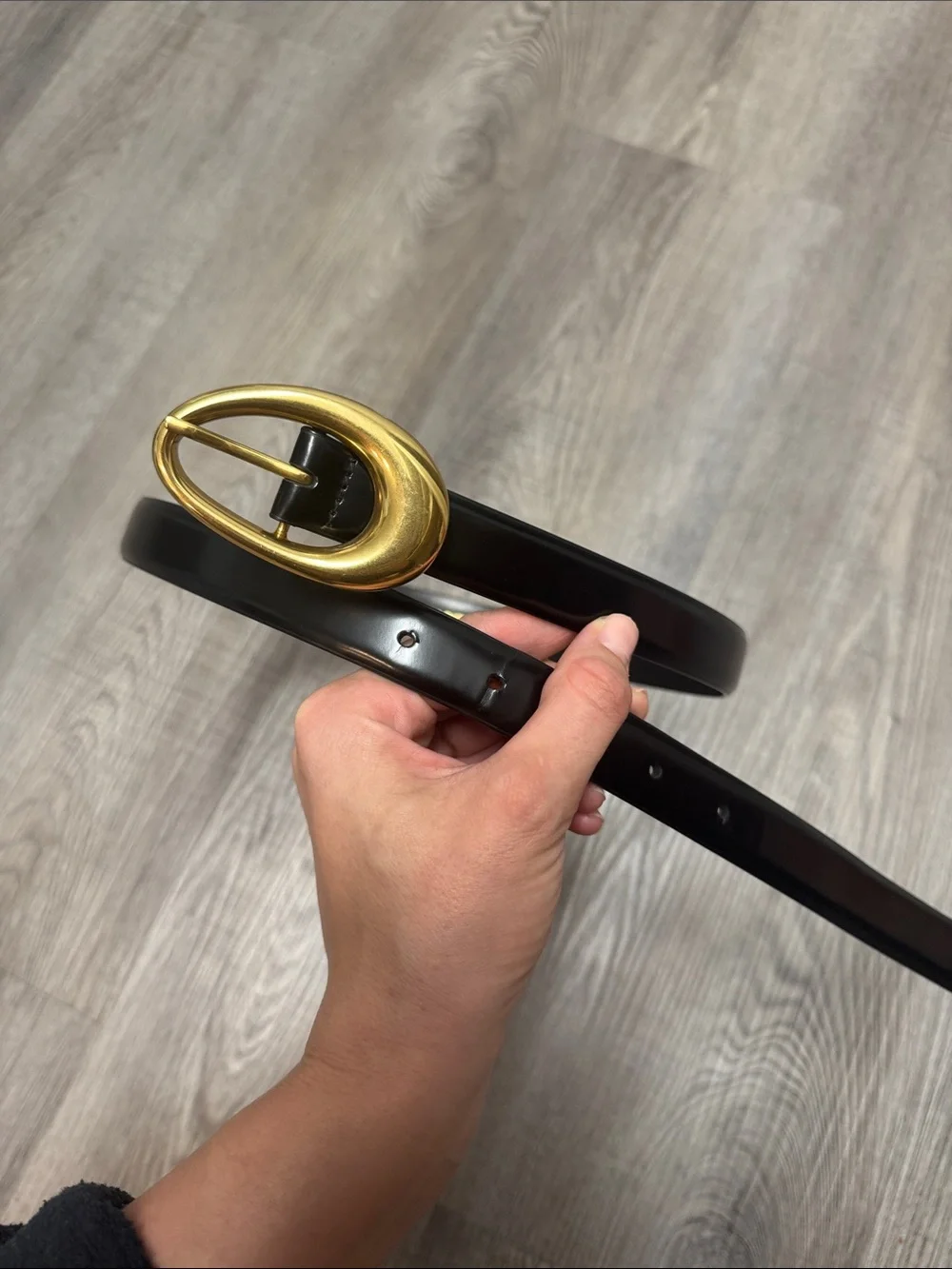 Aritzia Perennial Brass Belt - Picture 3 of 5